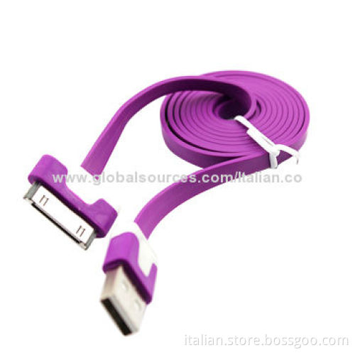 USB to 30-pin Cable with 5V Power Output and USB Jack, OEM/ODM Orders Accepted